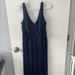 Blue Maxi Gown/Bridesmaid Dress